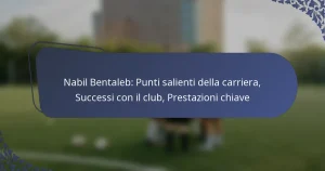 Nabil Bentaleb: Punti salienti della carriera, Successi con il club, Prestazioni chiave